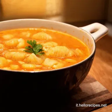 Zuppa di Conchiglie Ricetta Rustica che Scalda il Cuore Scheda ricetta