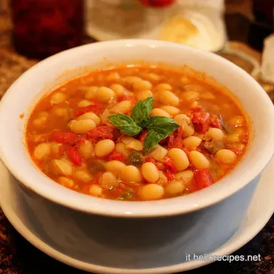 Zuppa Fagioli Borlotti Toscana Il Comfort Food di Nonna Scheda ricetta