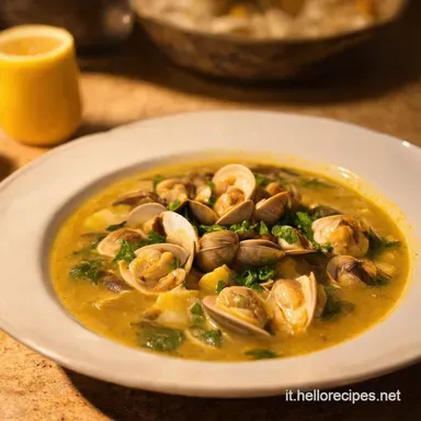 Zuppa Toscana di Vongole La Ricetta che Sa di Mare Scheda ricetta