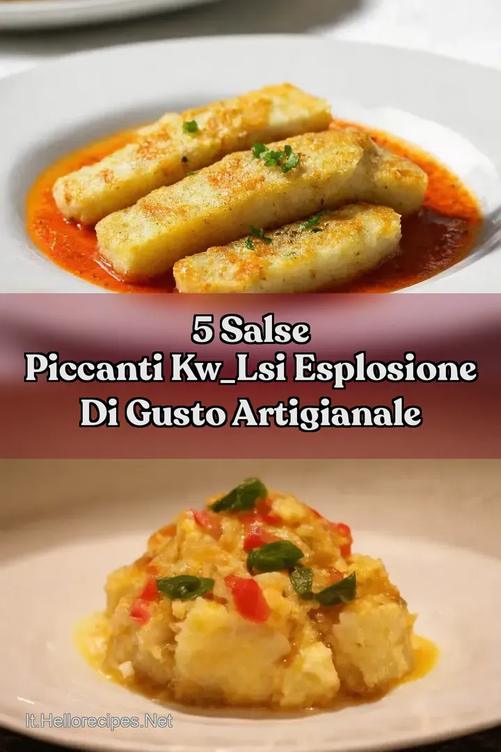 5 Salse Piccanti kw_lsi Esplosione di Gusto Artigianale