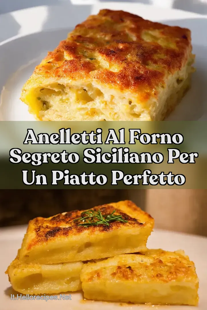 Anelletti al Forno Segreto Siciliano per un Piatto Perfetto