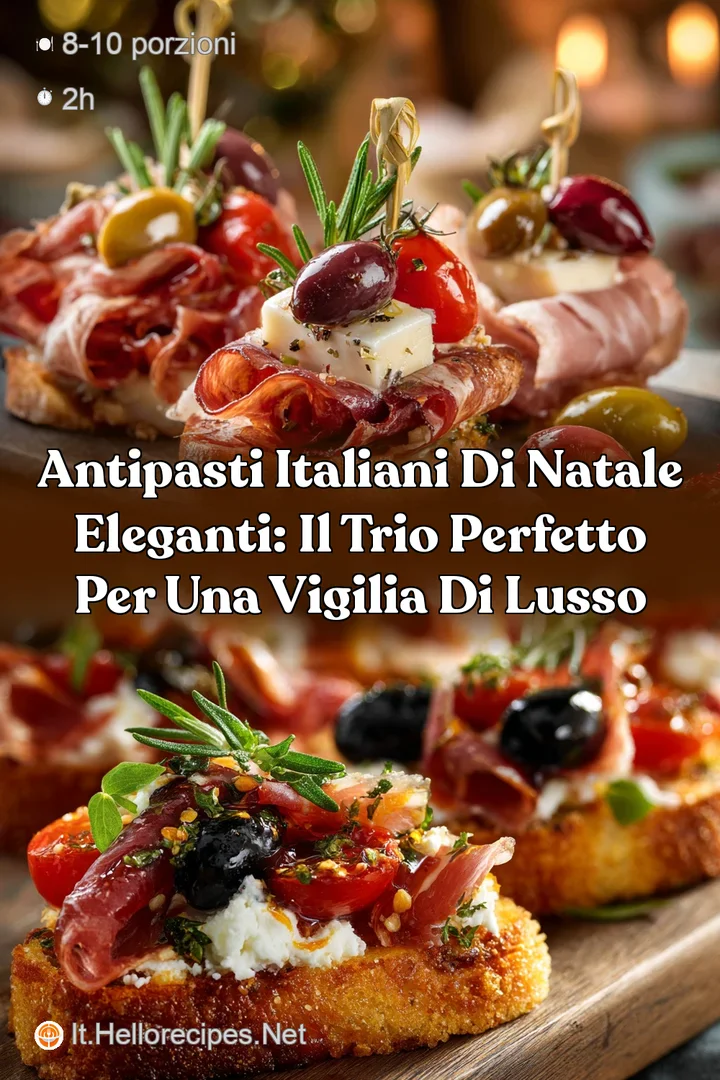 Antipasti Italiani di Natale Eleganti: Il Trio Perfetto per una Vigilia di Lusso
