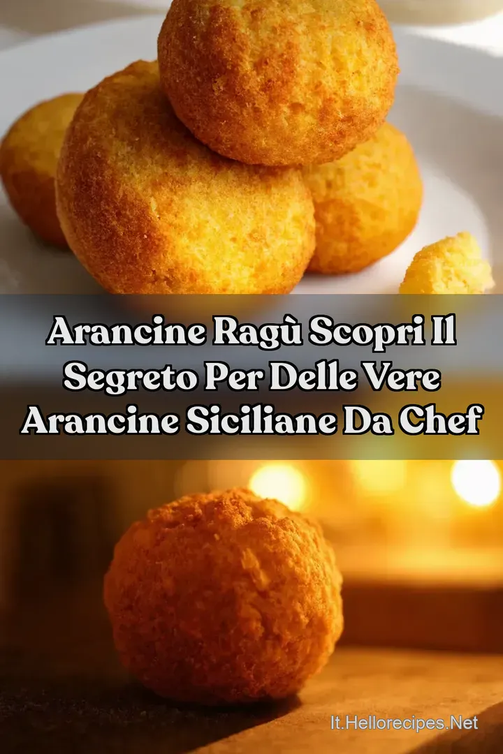 Arancine Rag&ugrave; Scopri il segreto per delle vere Arancine Siciliane da Chef