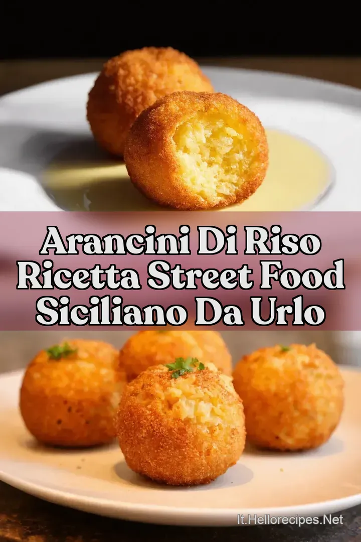 Arancini di Riso Ricetta Street Food Siciliano Da Urlo