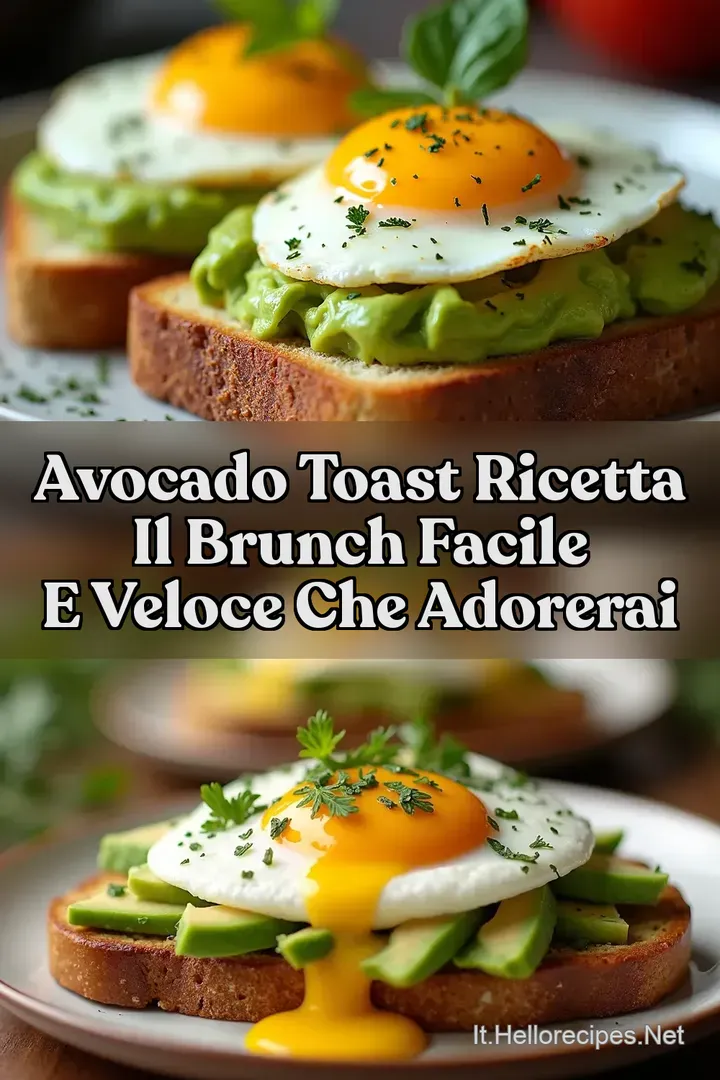 Avocado Toast Ricetta Il Brunch Facile e Veloce che Adorerai