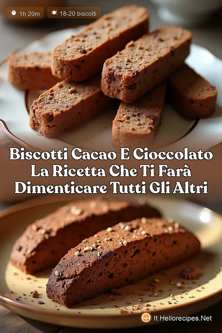 Biscotti Cacao e Cioccolato La Ricetta Che Ti Far&agrave; Dimenticare Tutti Gli Altri
