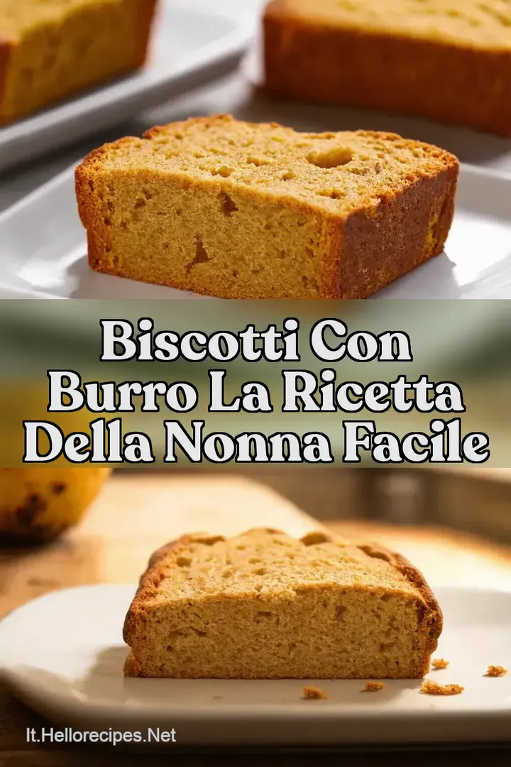 Biscotti con Burro La Ricetta Della Nonna Facile