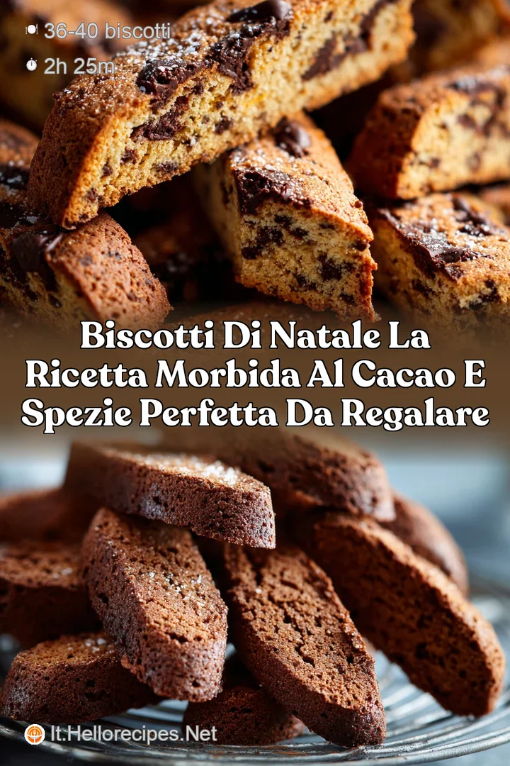 Biscotti di Natale La Ricetta Morbida al Cacao e Spezie Perfetta da Regalare