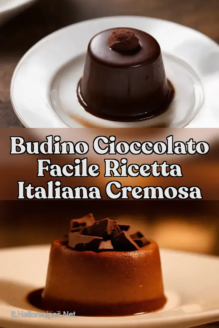 Budino Cioccolato Facile Ricetta Italiana Cremosa