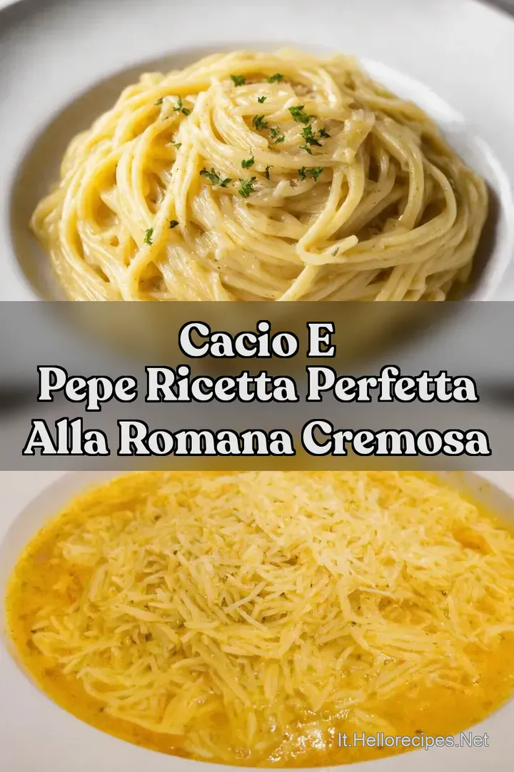 Cacio e Pepe Ricetta Perfetta alla Romana Cremosa
