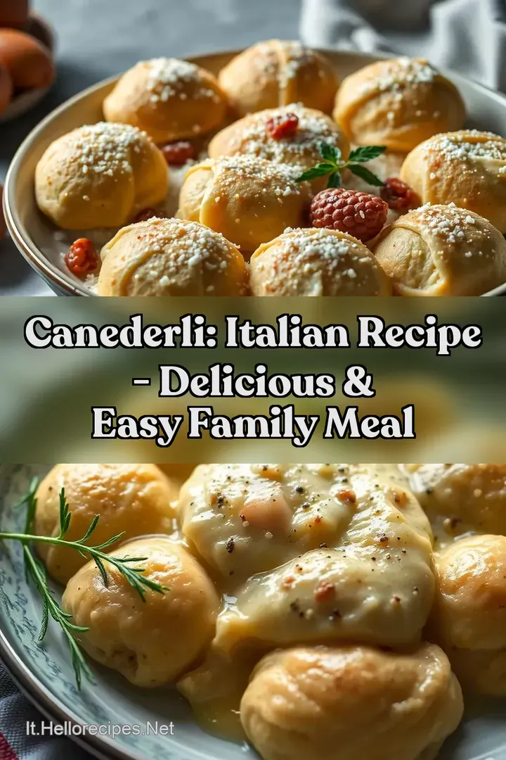 Canederli: Italian Recipe - Delicious & Easy Family Meal