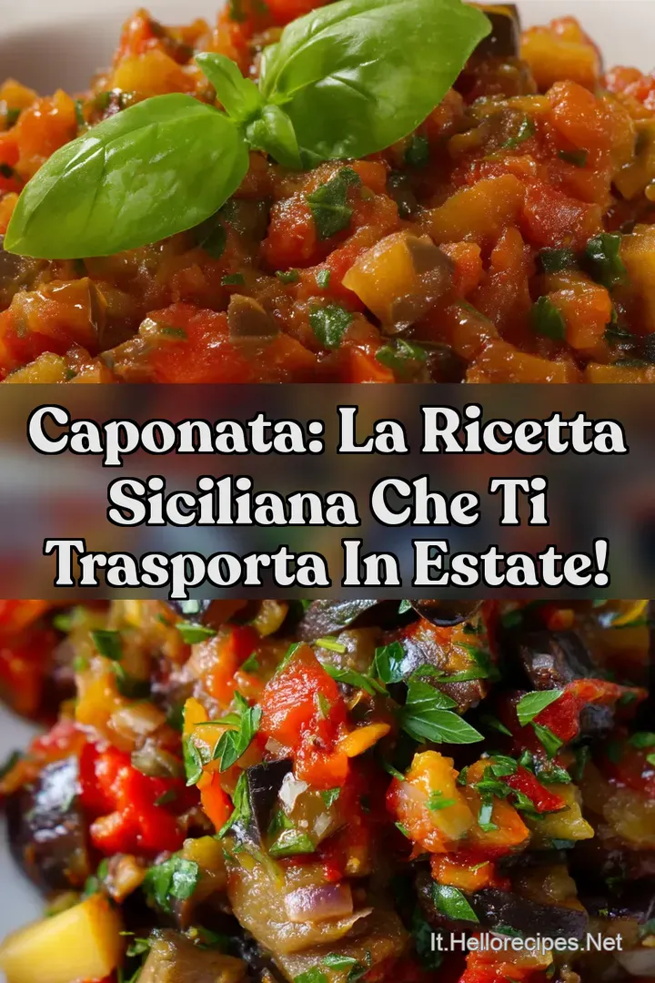 Caponata: La Ricetta Siciliana che ti Trasporta in Estate!