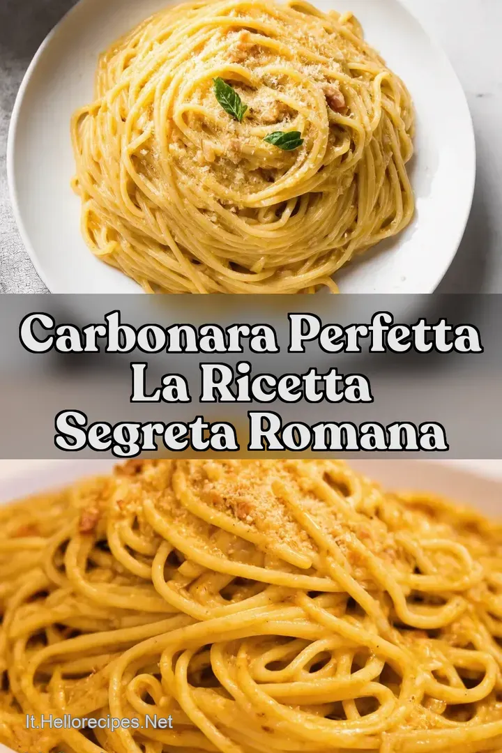 Carbonara Perfetta La Ricetta Segreta Romana