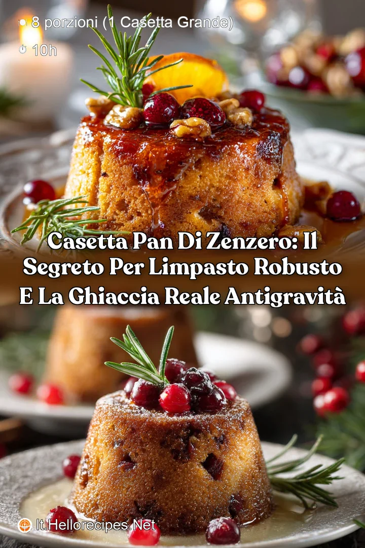 Casetta pan di zenzero: il segreto per limpasto robusto e la Ghiaccia Reale antigravit&agrave;