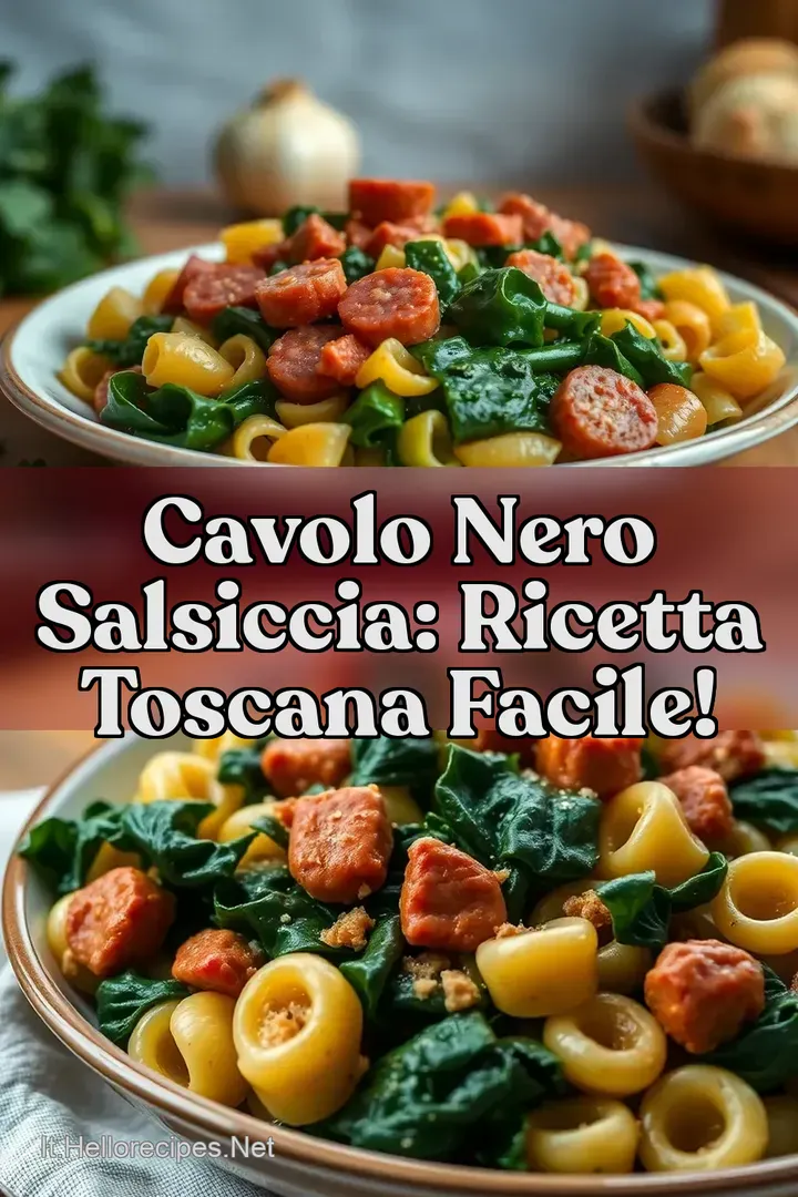 Cavolo Nero Salsiccia: Ricetta Toscana Facile!
