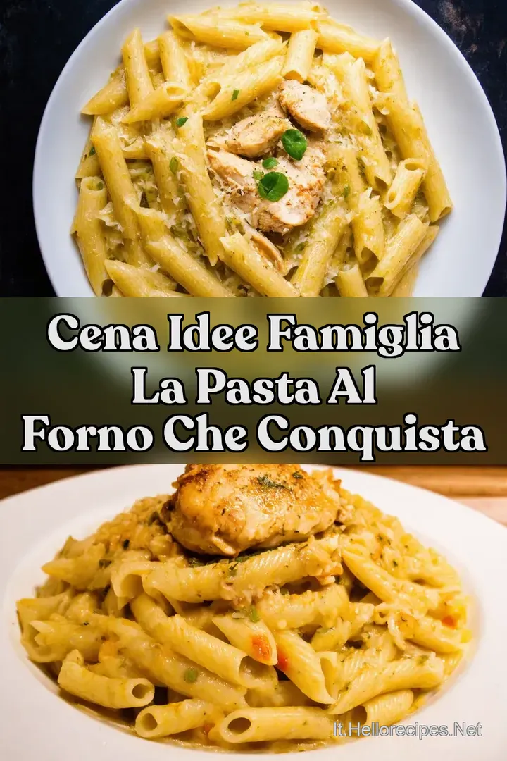 Cena Idee Famiglia La Pasta al Forno che Conquista