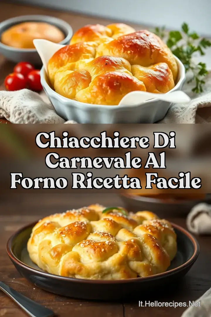 Chiacchiere di Carnevale al Forno Ricetta Facile