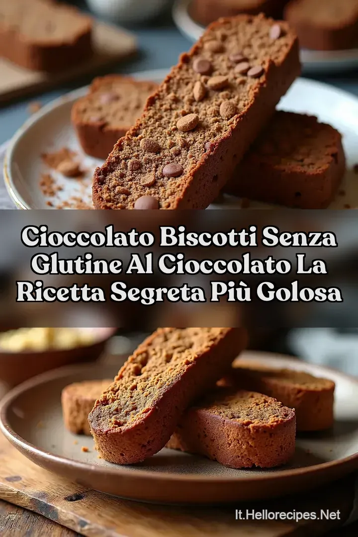 Cioccolato Biscotti senza glutine al cioccolato La ricetta segreta pi&ugrave; golosa
