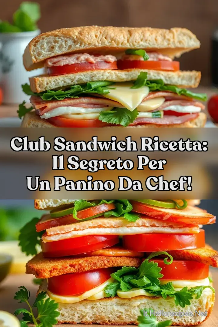 Club Sandwich Ricetta: Il Segreto per un Panino Da Chef!