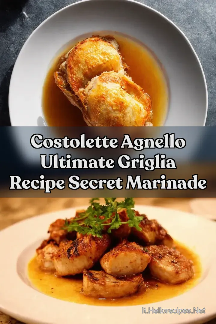 Costolette Agnello Ultimate Griglia Recipe Secret Marinade
