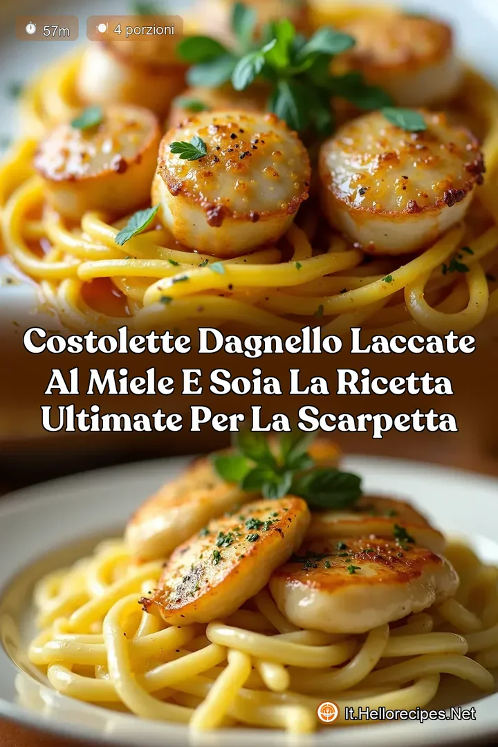 Costolette dAgnello Laccate al Miele e Soia La Ricetta Ultimate per la Scarpetta