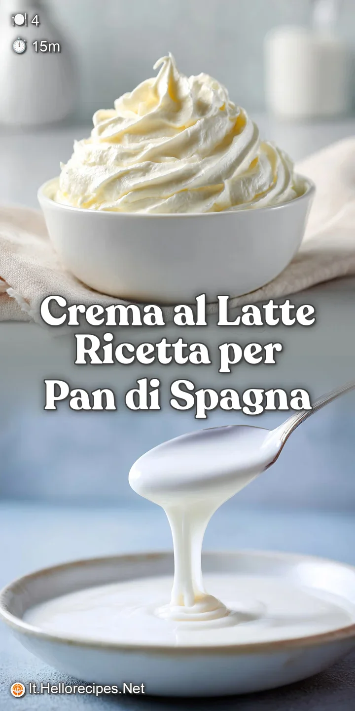 Close-up of silky smooth Crema al Latte with a light dusting of cocoa. Focus on the smooth texture and creamy color.