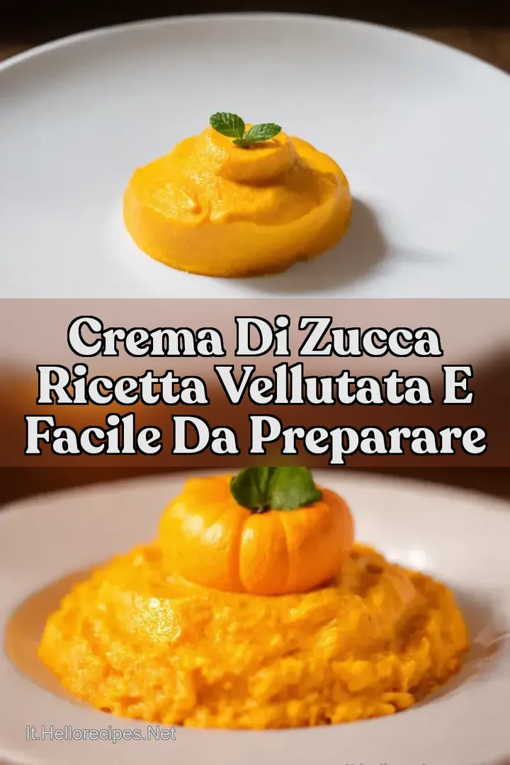 Crema di Zucca Ricetta Vellutata e Facile da Preparare