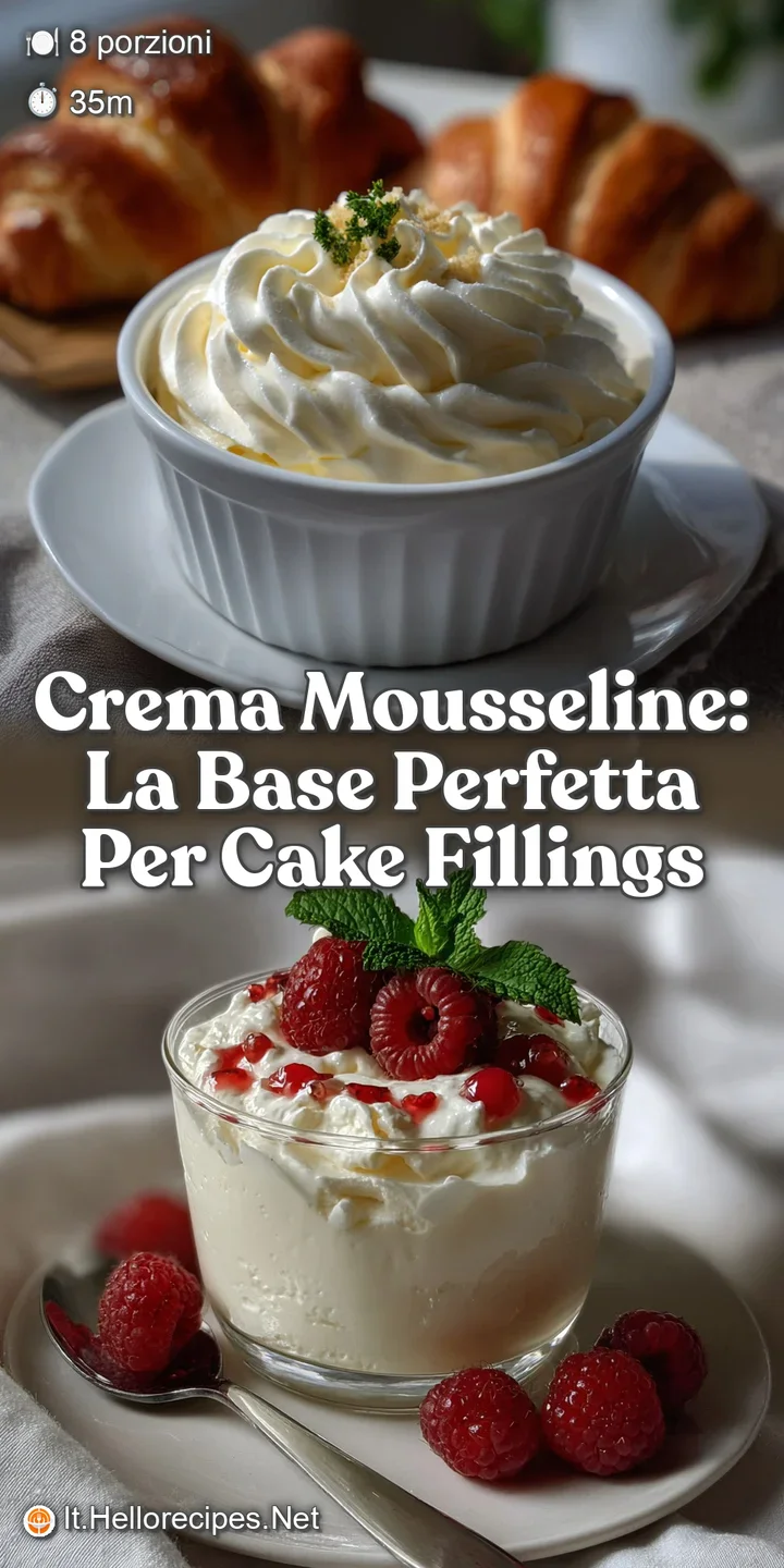 Crema Mousseline: La Base Perfetta per Cake Fillings