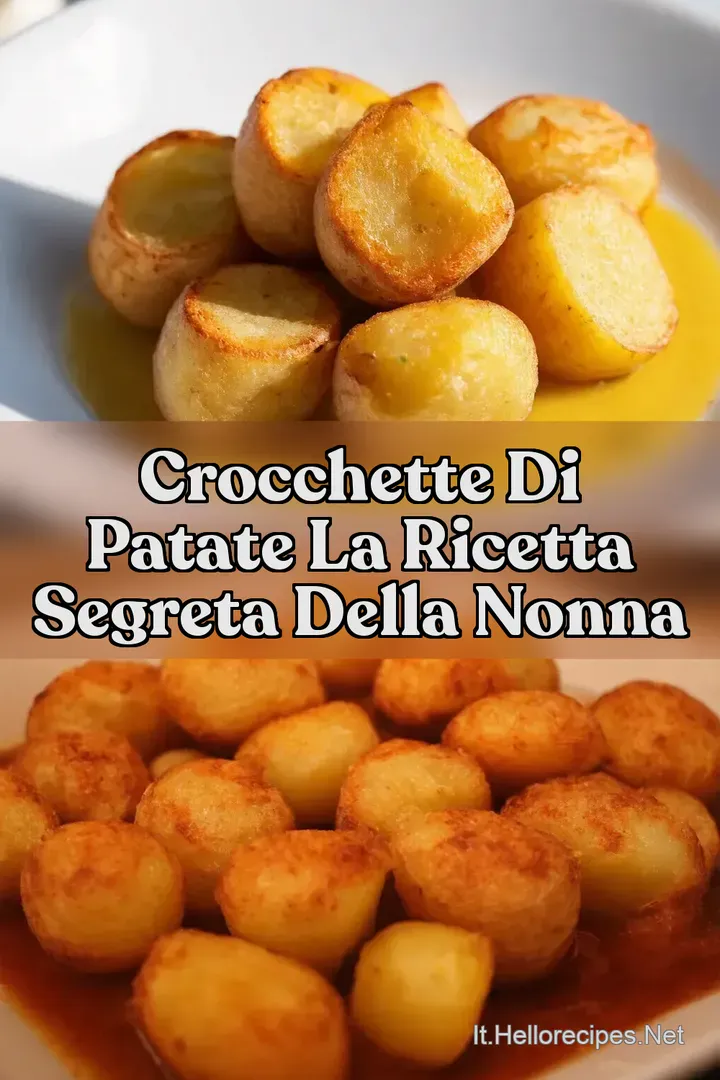 Crocchette di Patate La Ricetta Segreta della Nonna