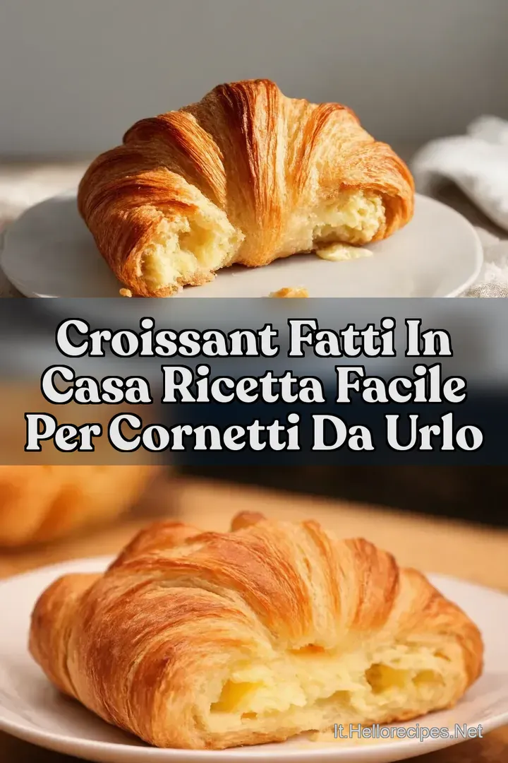 Croissant Fatti in Casa Ricetta Facile per Cornetti Da Urlo