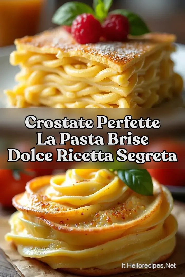 Crostate Perfette La Pasta brise dolce ricetta Segreta