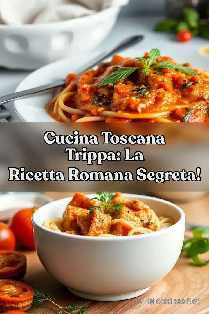 Cucina Toscana Trippa: La Ricetta Romana Segreta!
