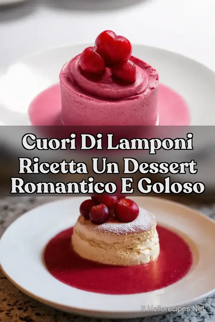 Cuori di Lamponi Ricetta Un Dessert Romantico e Goloso
