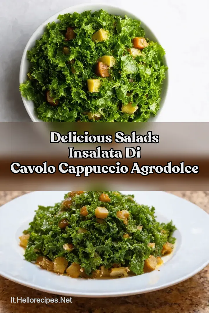 Delicious Salads Insalata di Cavolo Cappuccio Agrodolce