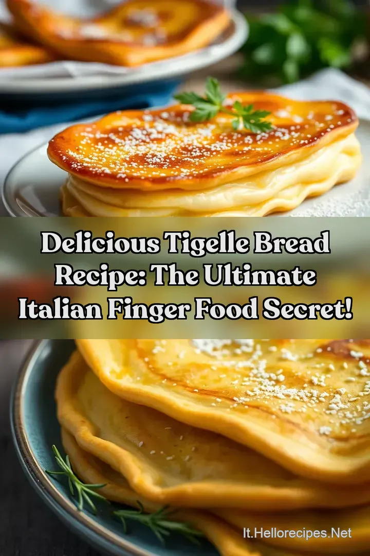 Delicious Tigelle Bread Recipe: The Ultimate Italian Finger Food Secret!