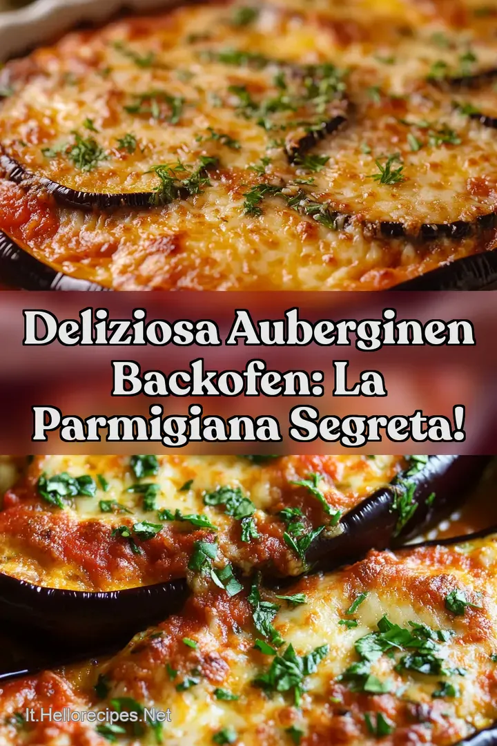 Deliziosa Auberginen Backofen: La Parmigiana Segreta!