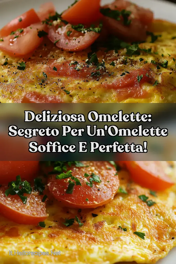 Deliziosa Omelette: Segreto per un Omelette Soffice e Perfetta!