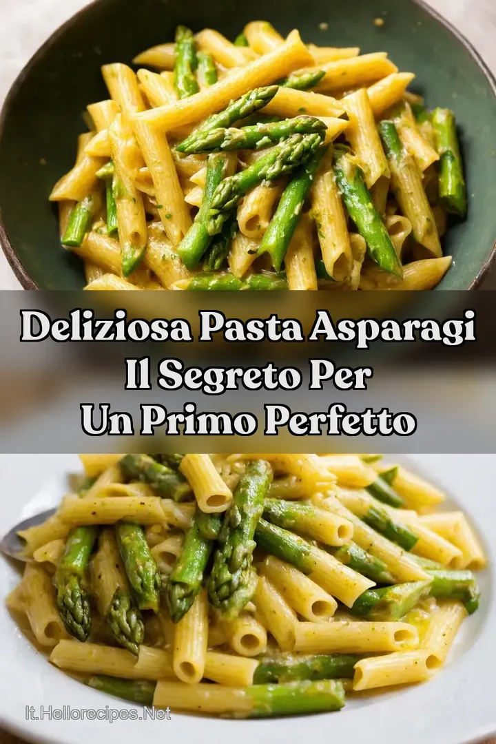 Deliziosa Pasta Asparagi Il Segreto per un Primo Perfetto