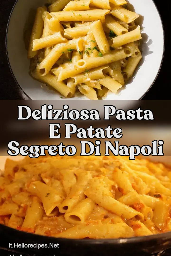 Deliziosa Pasta E Patate Segreto di Napoli