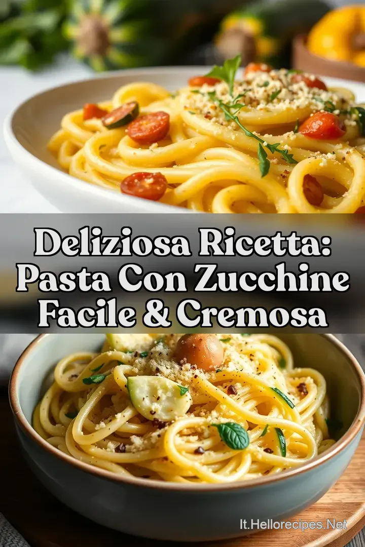 Deliziosa Ricetta: Pasta Con Zucchine Facile & Cremosa