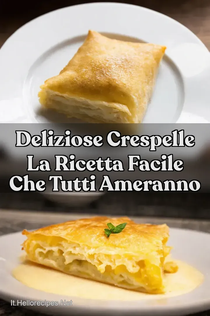 Deliziose Crespelle La Ricetta Facile che Tutti Ameranno