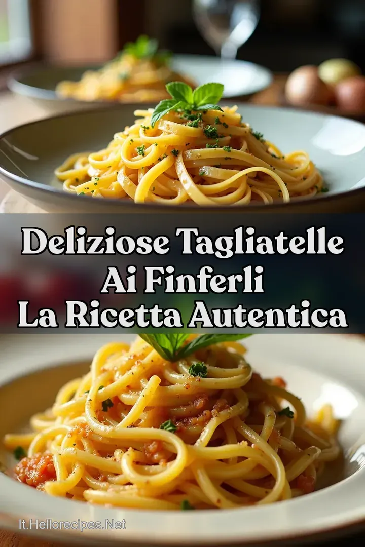 Deliziose Tagliatelle ai Finferli La Ricetta Autentica