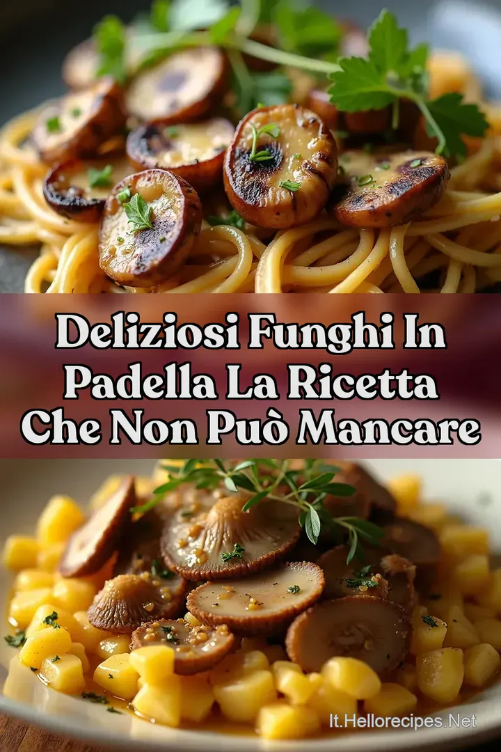Deliziosi Funghi in Padella La Ricetta che Non Pu&ograve; Mancare