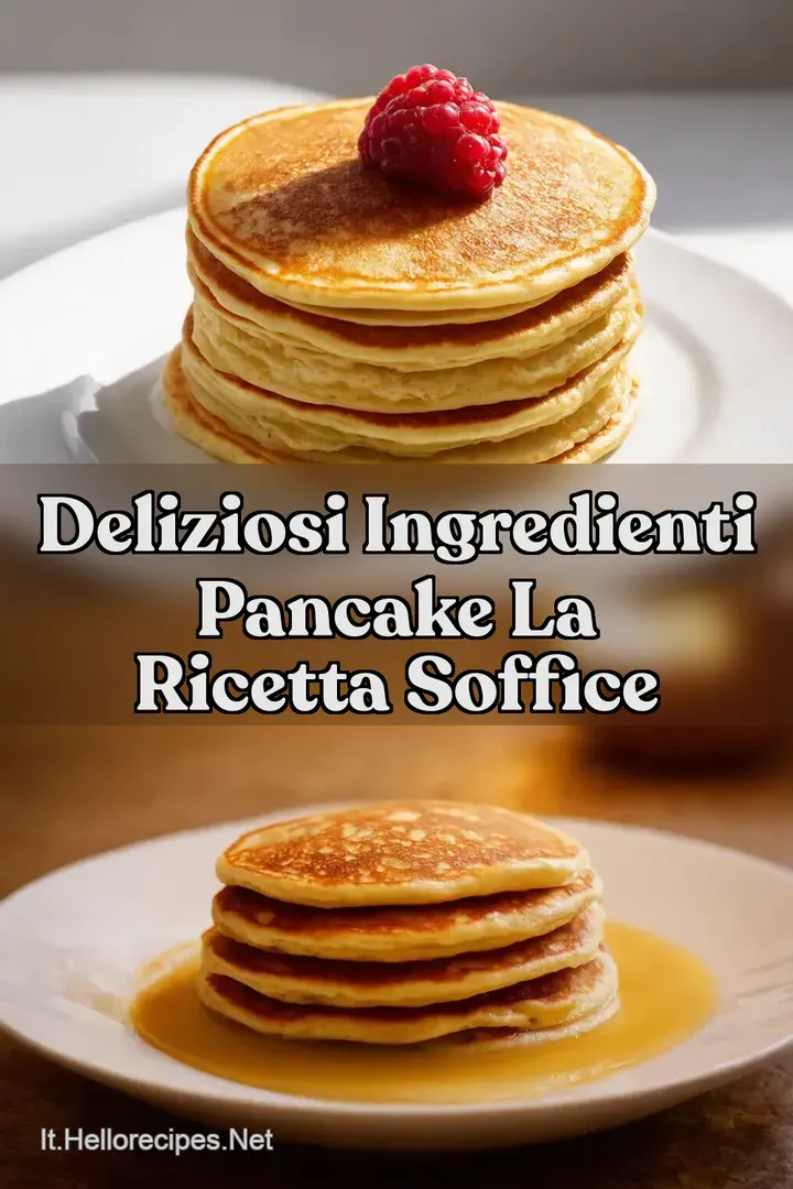 Deliziosi Ingredienti Pancake La Ricetta Soffice