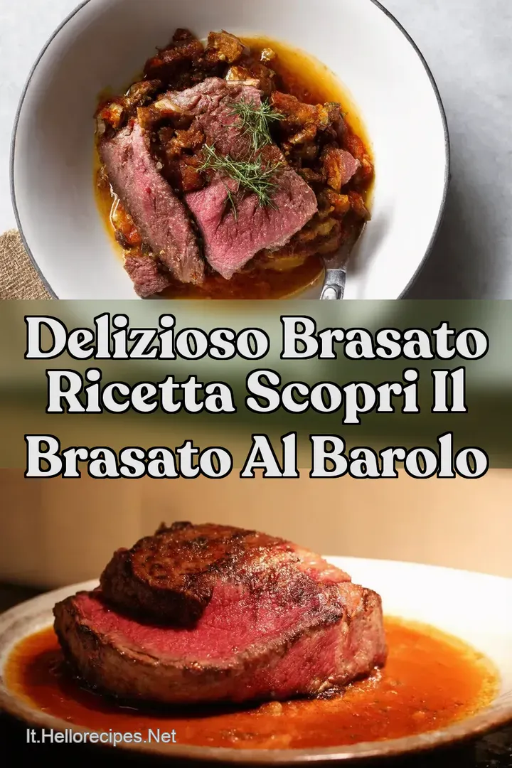 Delizioso brasato ricetta Scopri Il Brasato Al Barolo