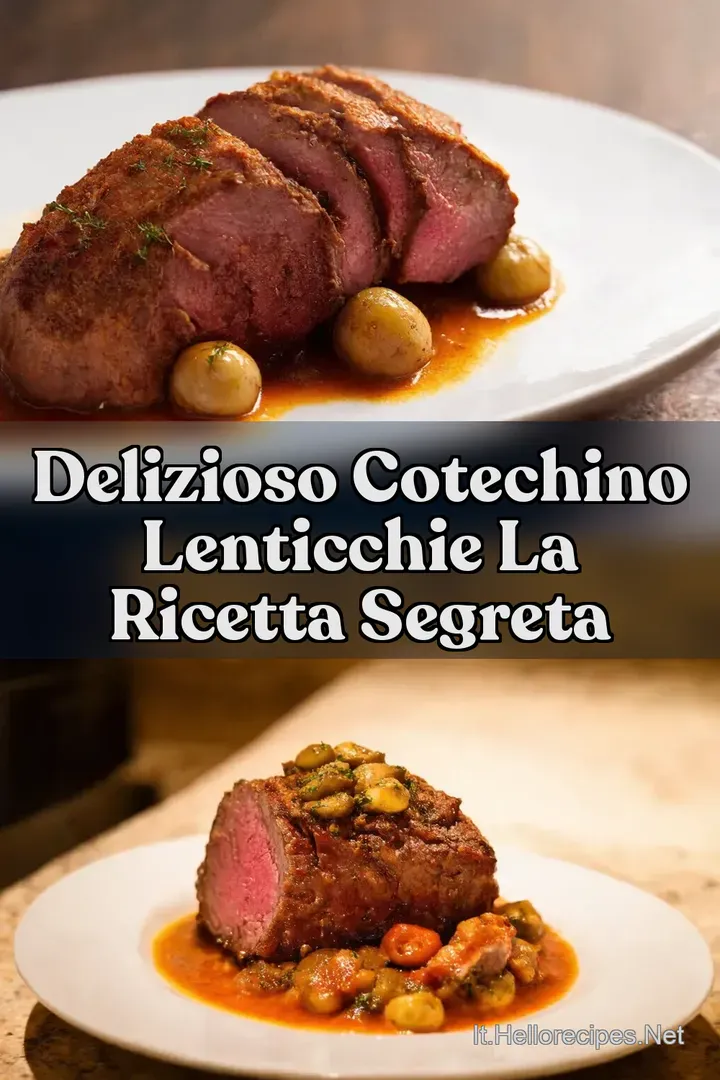 Delizioso Cotechino Lenticchie La Ricetta Segreta