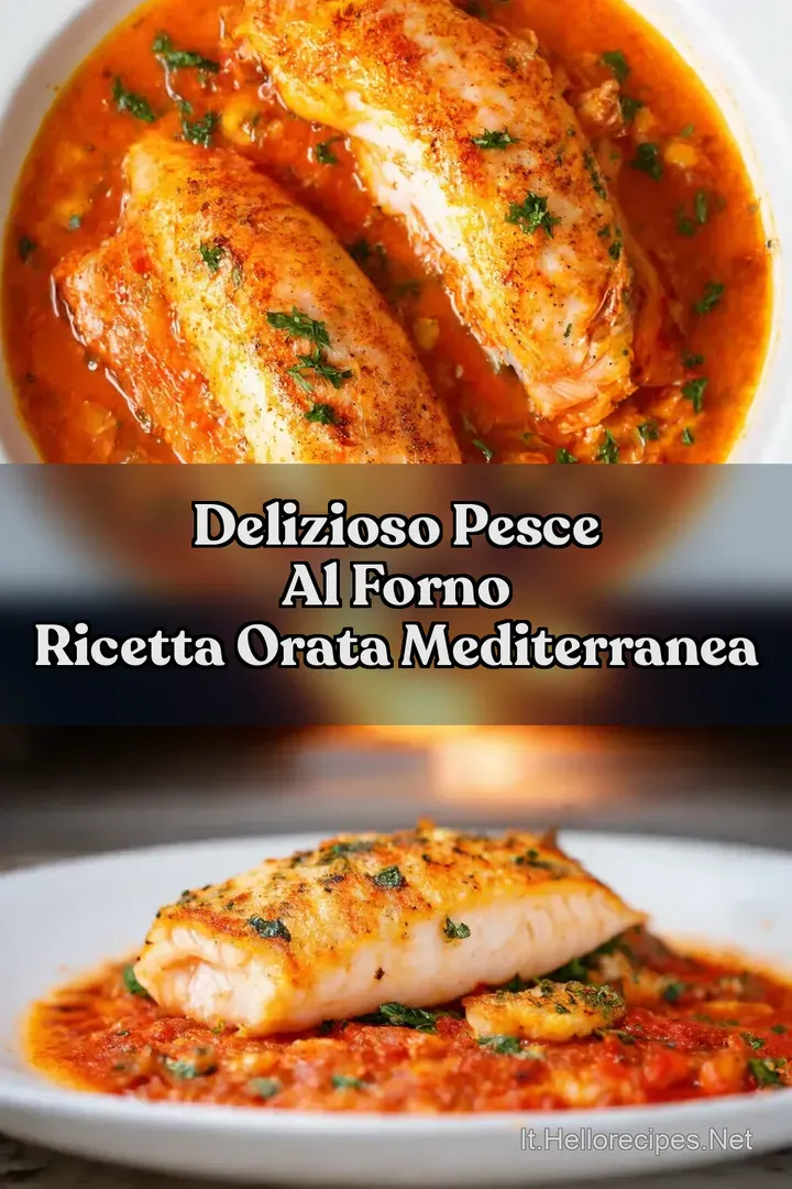 Delizioso Pesce al Forno Ricetta Orata Mediterranea