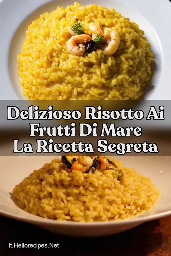 Delizioso Risotto ai Frutti di Mare La Ricetta Segreta