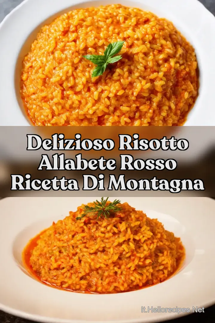 Delizioso Risotto allAbete Rosso Ricetta di Montagna