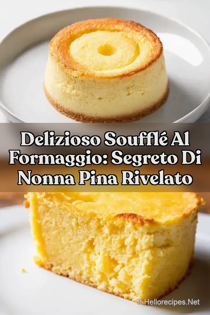 Delizioso Souffl&eacute; al Formaggio: Segreto di Nonna Pina Rivelato